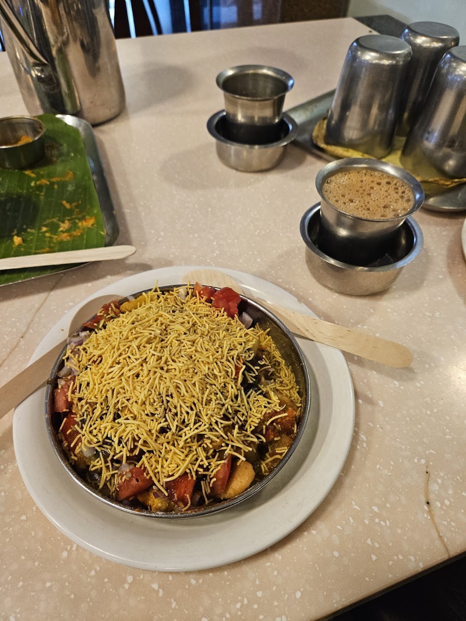 Dahi Papdi at Adyar Ananda Bhavan - A2B