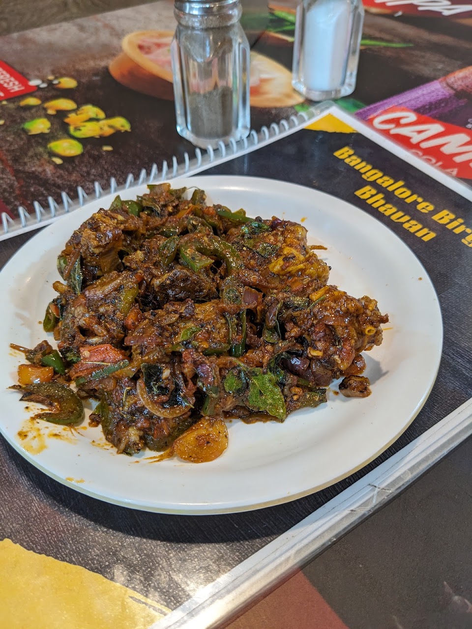 Chicken 65 at B2B - Bangalore Biryani Bhavan
