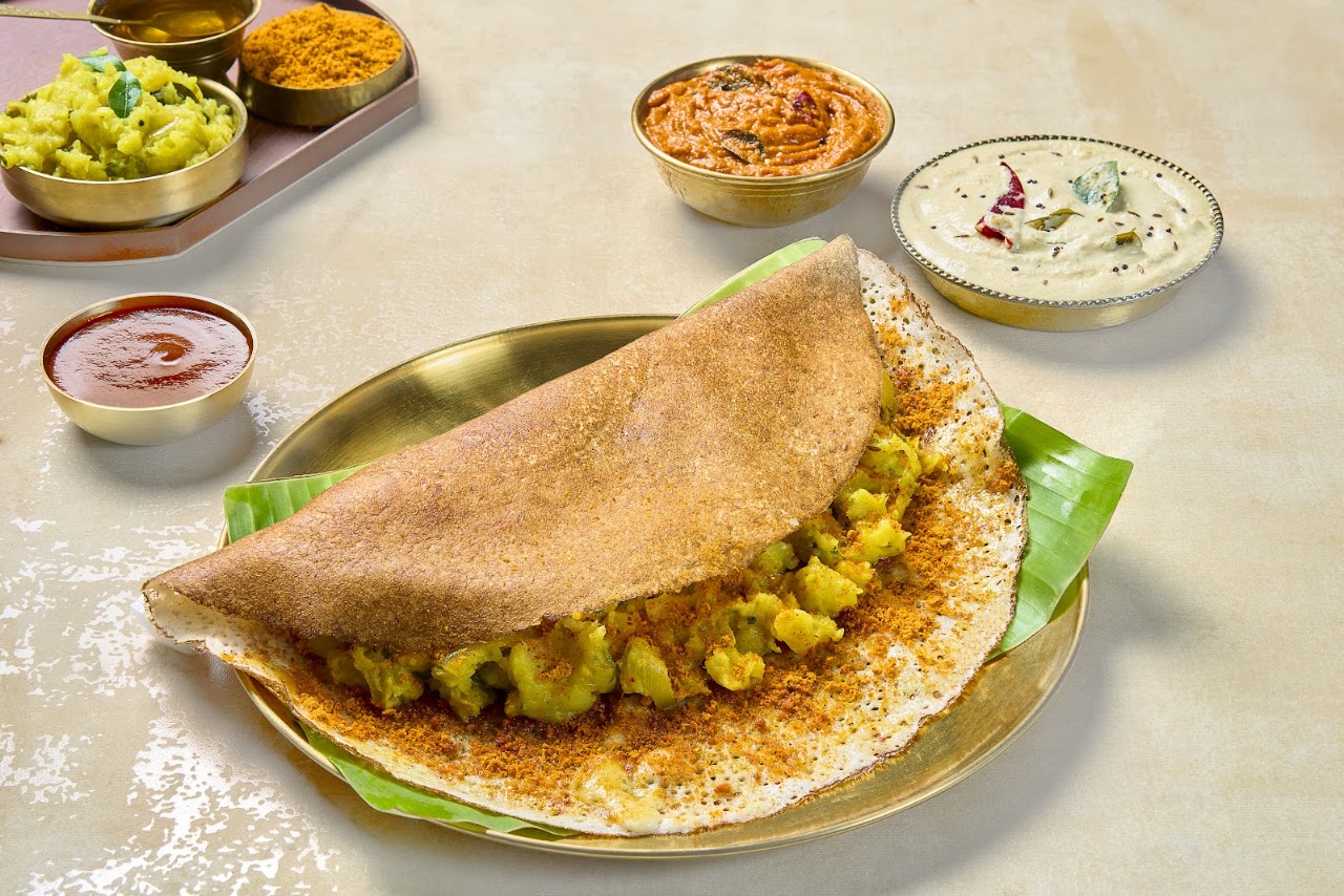 Masala Dosa at Babai Tiffins, HSR Layout