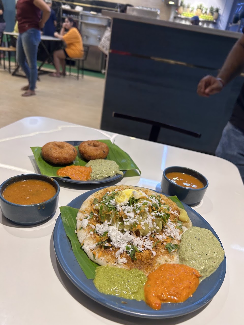 Ghee Pudi Masala Dosa at Café Amudham Restaurant Koramangala