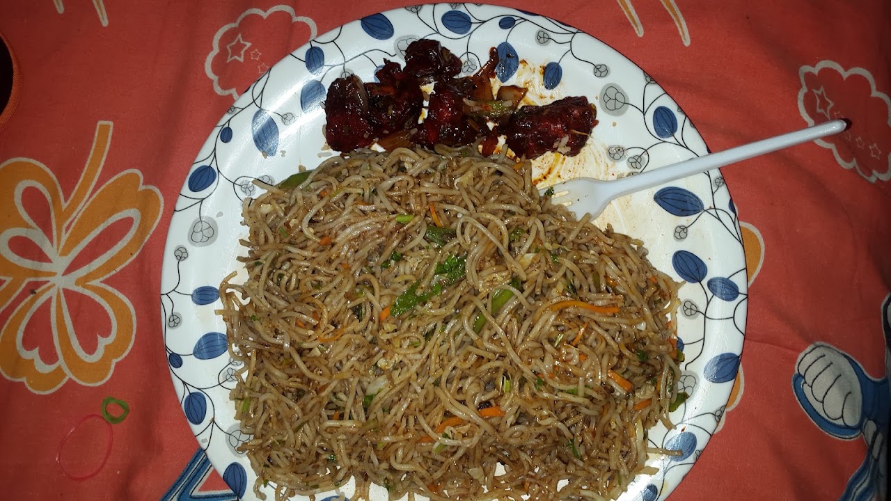 Egg Noodles at Hotspot Chinese Cuisine