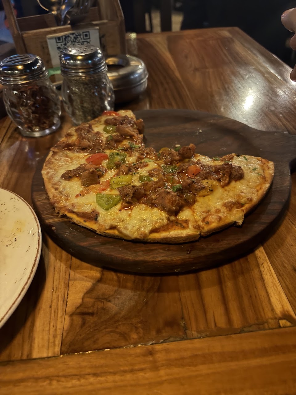 Pizza at House of Commons