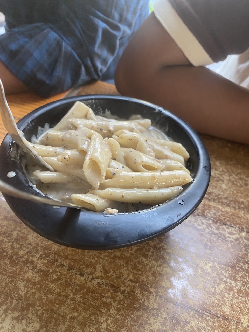 Pink Sauce Pasta at Ice Treat Cafe