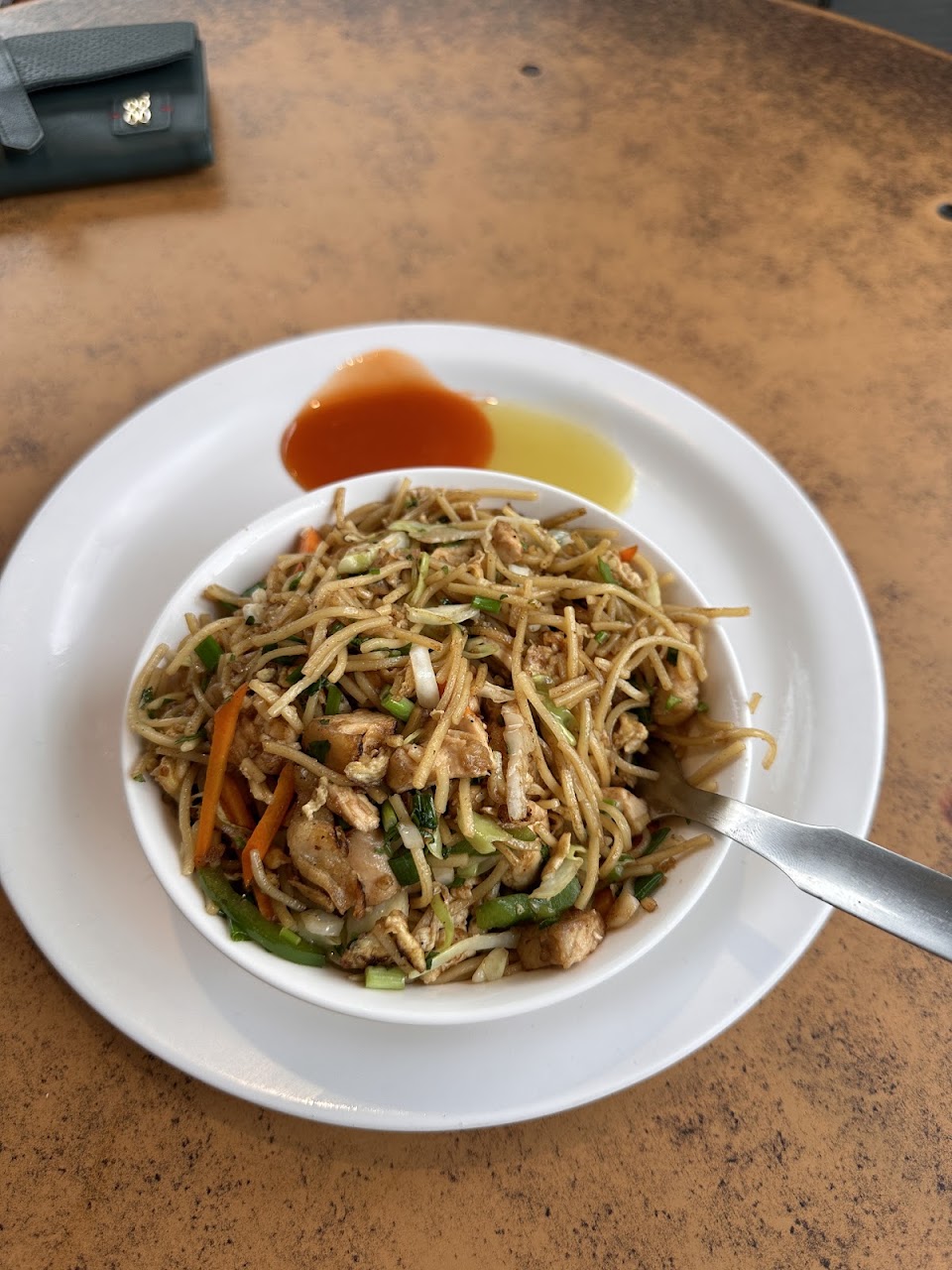 Noodles at Ice Treat Cafe