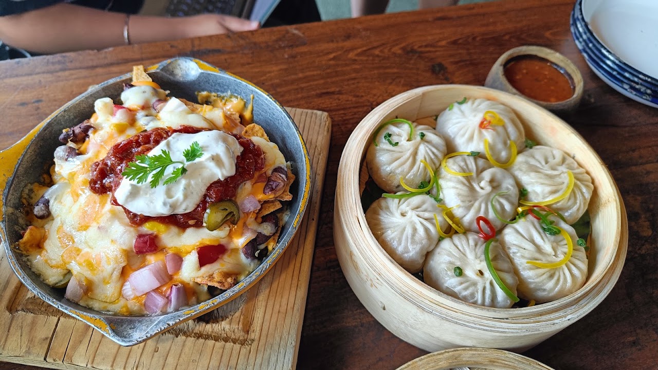 Wood-Fired Flatbread Pizza at Indiranagar Social