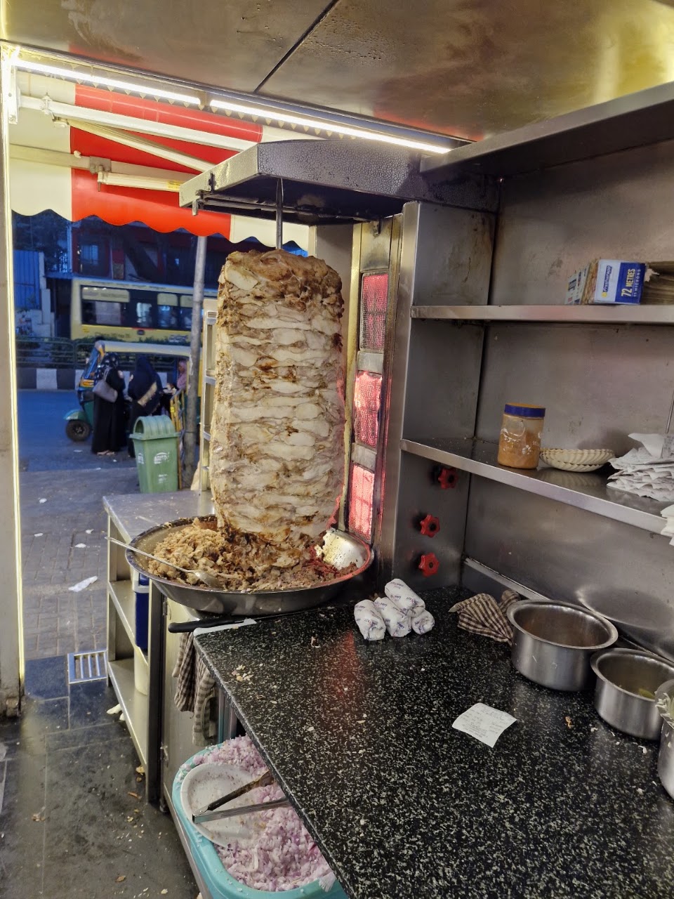 Shawarma Plate at Kabab Magic