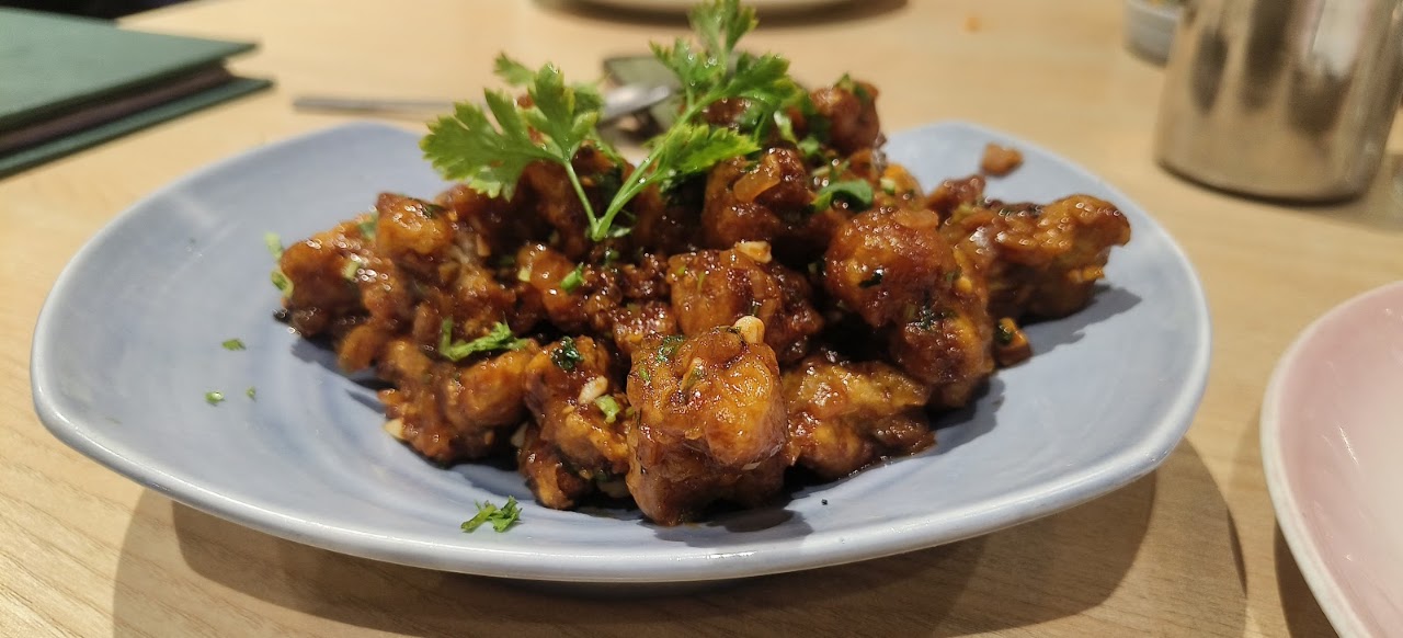 Paneer Chilli at KAILASH PARBAT HSR Layout Veg Restaurant