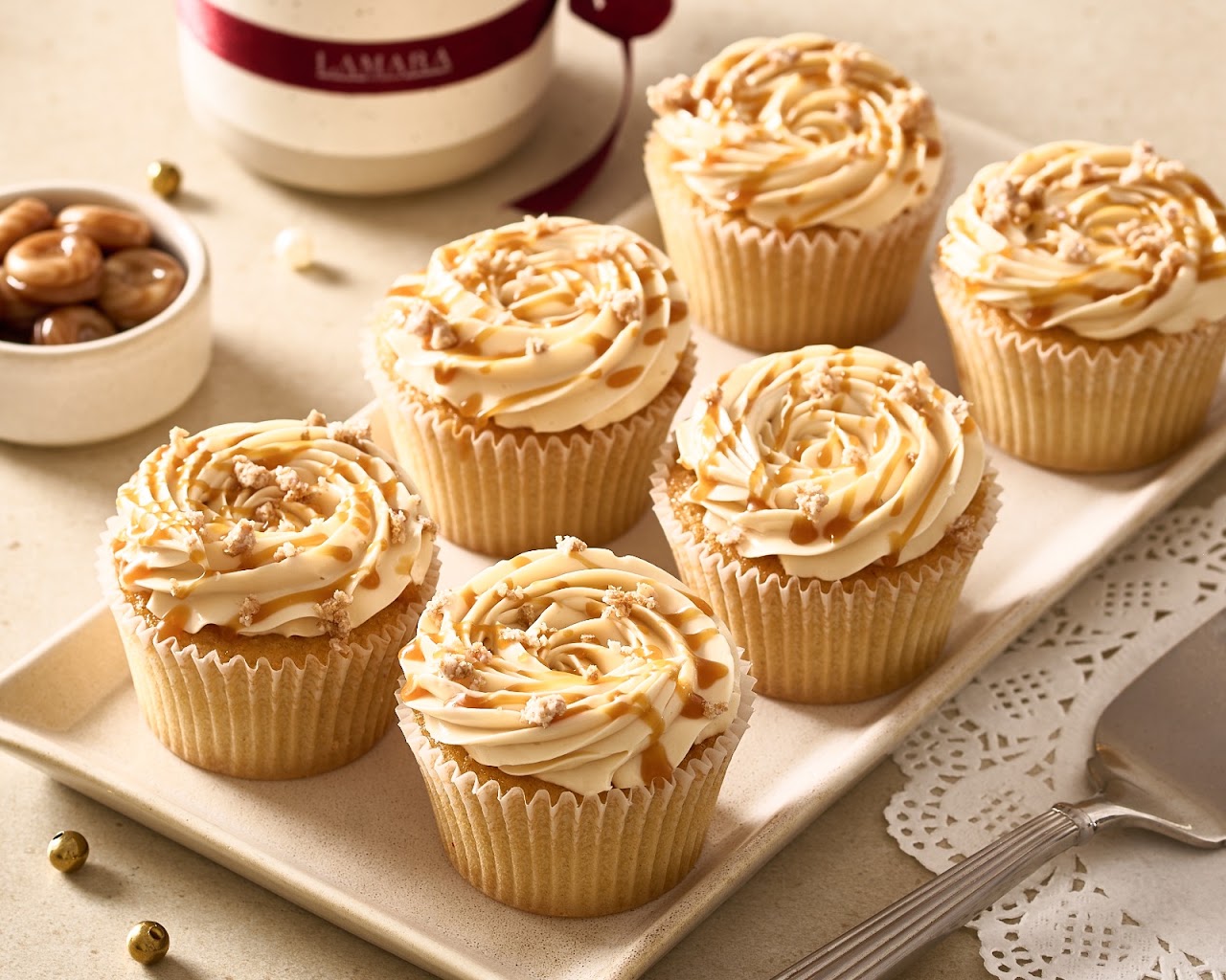 Salted Vanilla Caramel at Lamara Patisserie