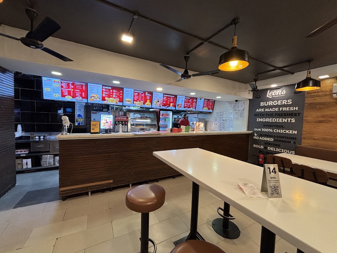 Leon's Burgers & Wings Koramangala, photo 3 of 8 posted by diners