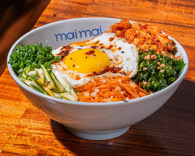 Vegetarian Bibimbap at Mai Mai - East Asian Restaurant