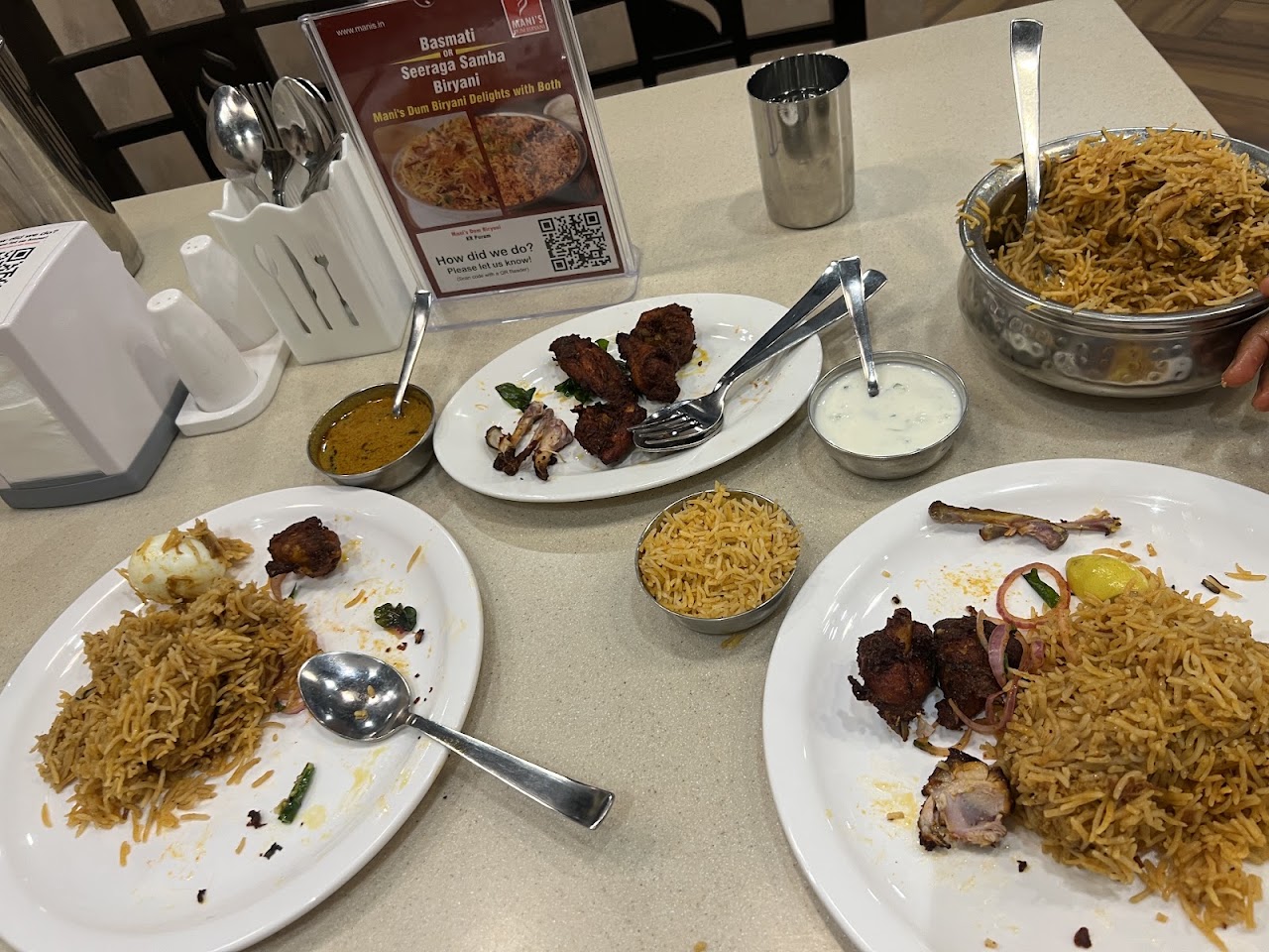 Mani's Dum Biryani - KR Puram, photo 6 of 8 posted by diners