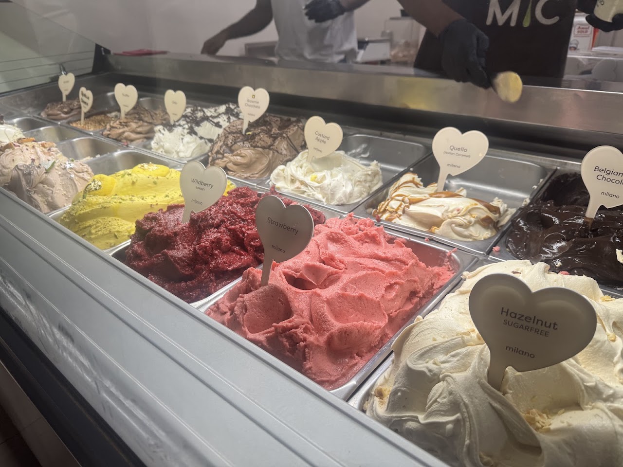 Gelato at Milano Ice Cream