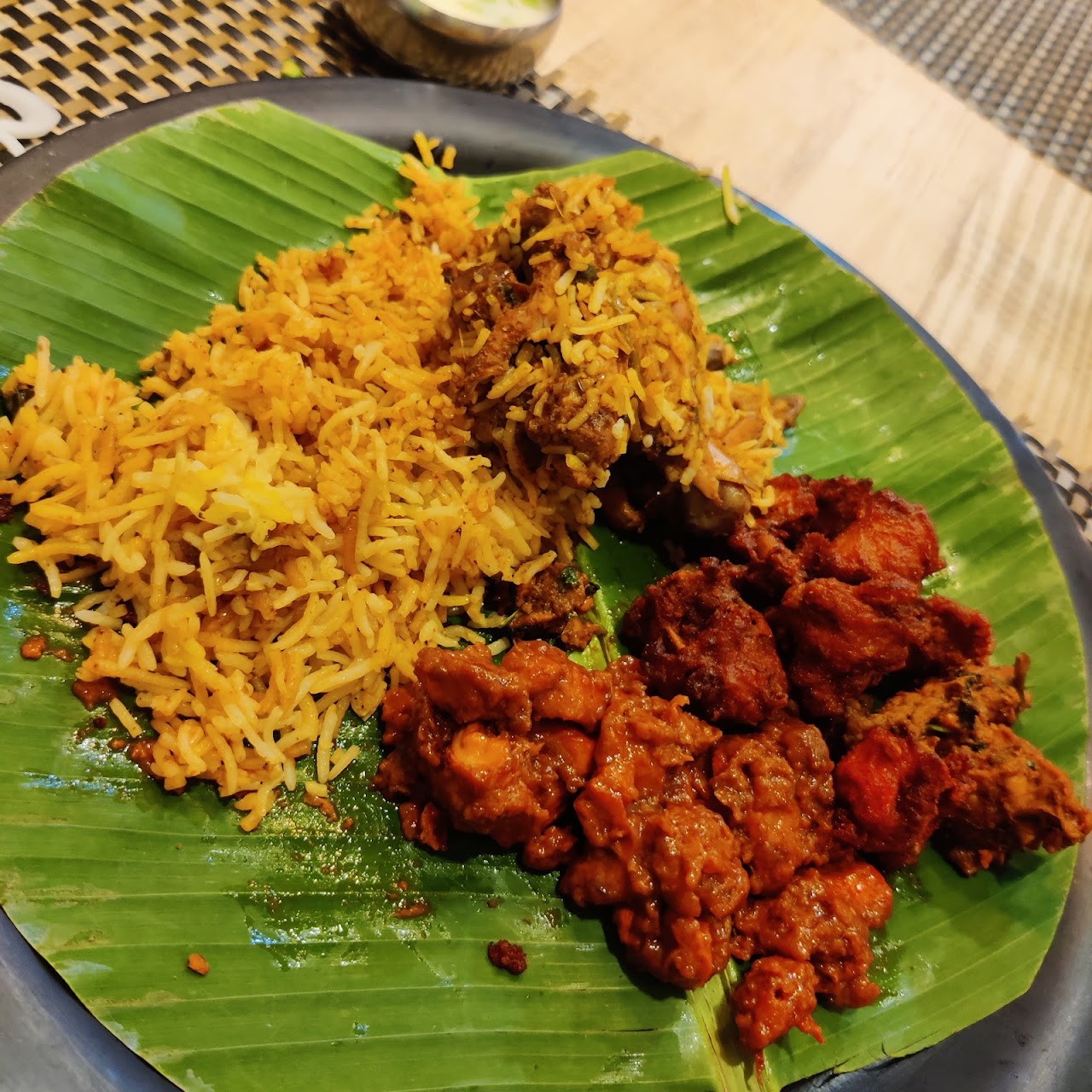 Donne Biryani at Mirchi Maharaj