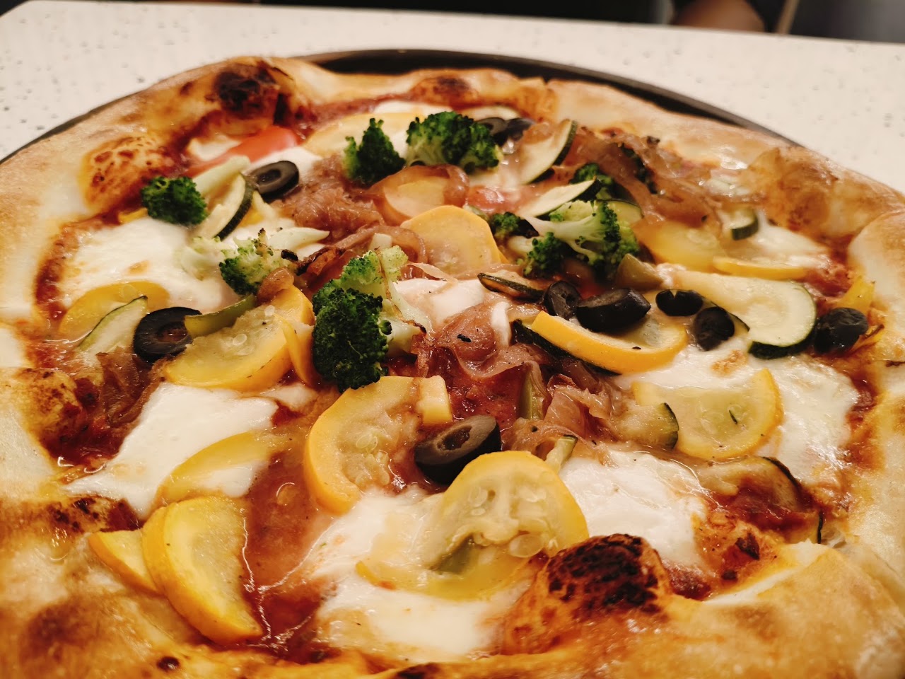 Pizza at Mon Cheri Crafted Continental Dining