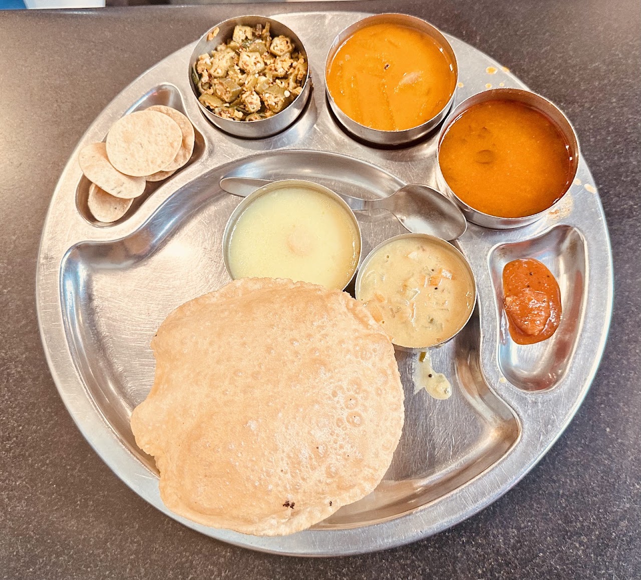 Thali at MTR