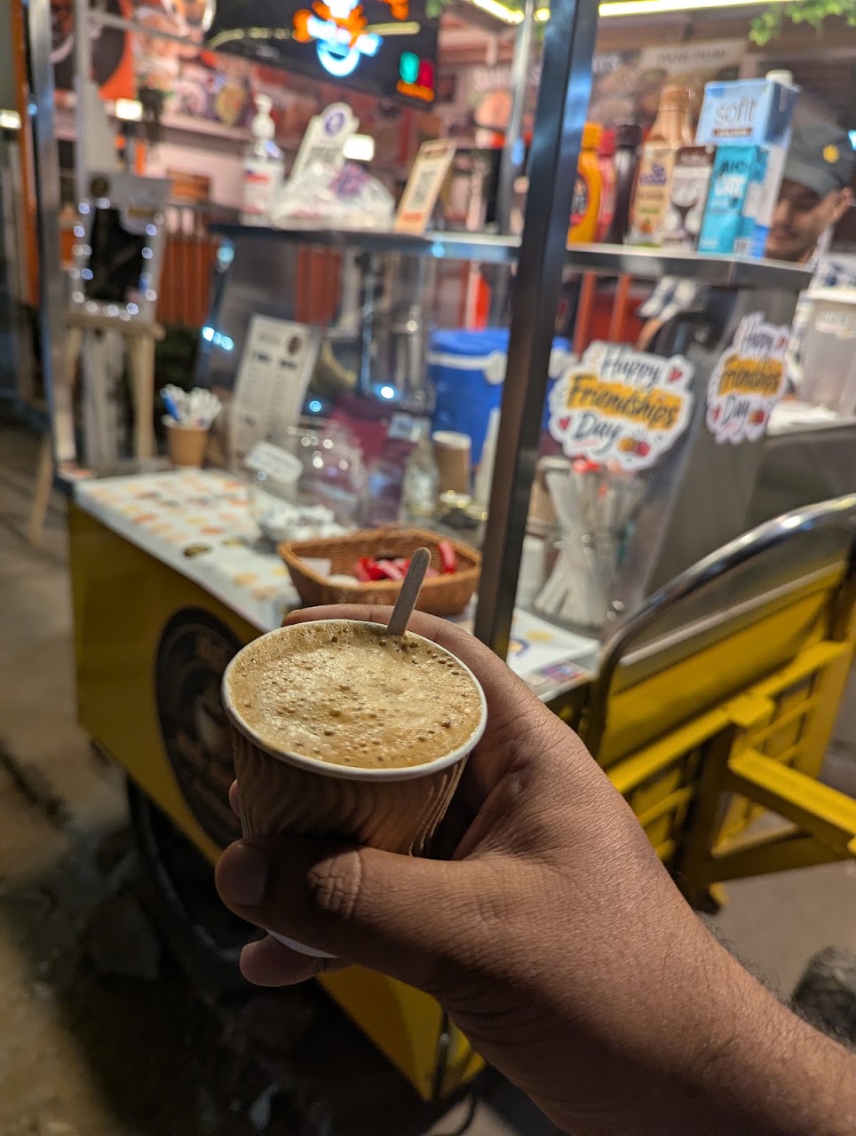 Coffee at Namma Coffee Cart
