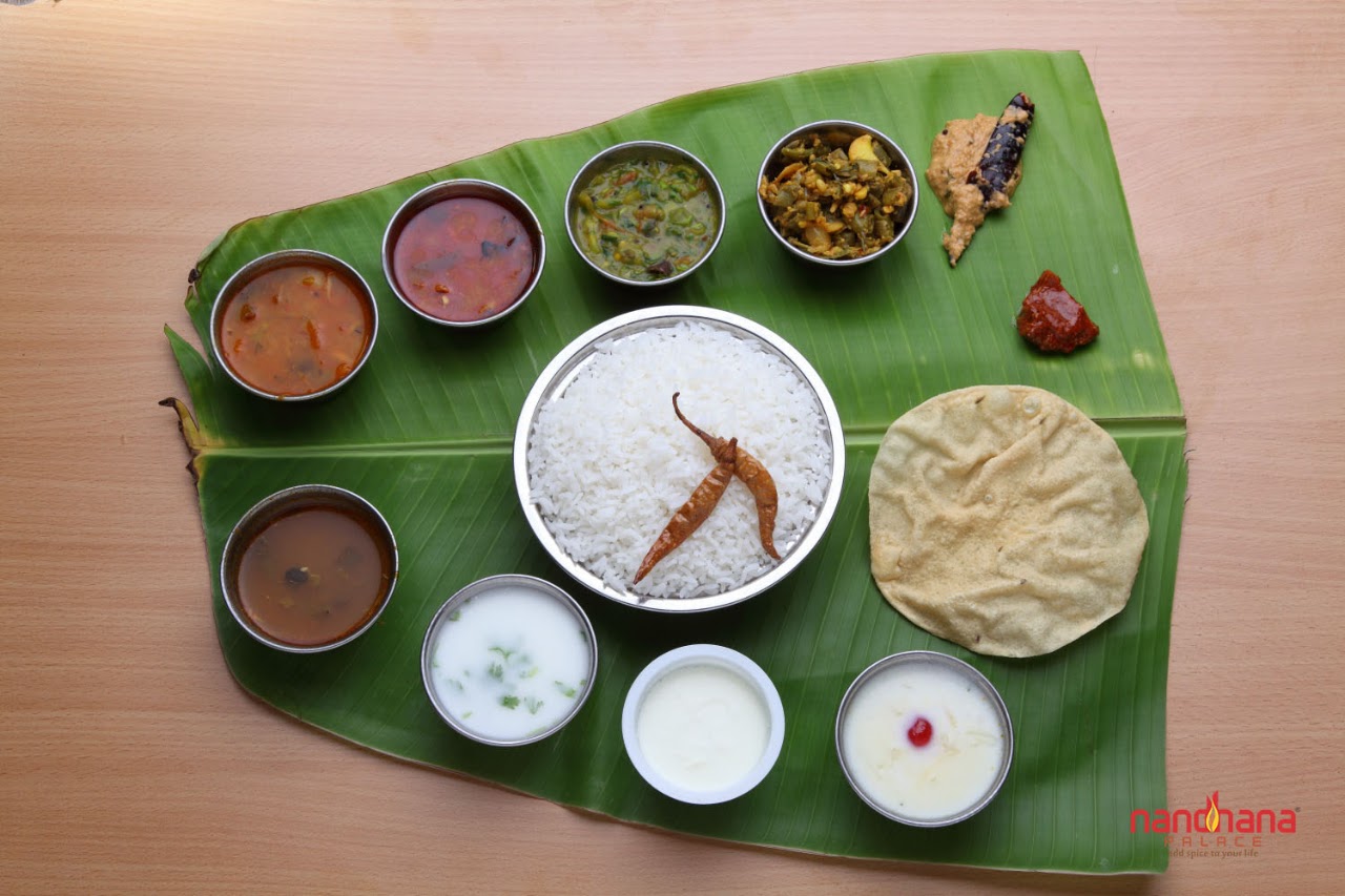 Andhra Meals at Nandhana Palace - Andhra Style Restaurant - Koramangala