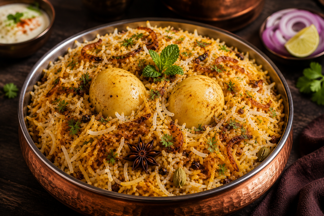 Hyderabadi Biryani at Noon's kitchen