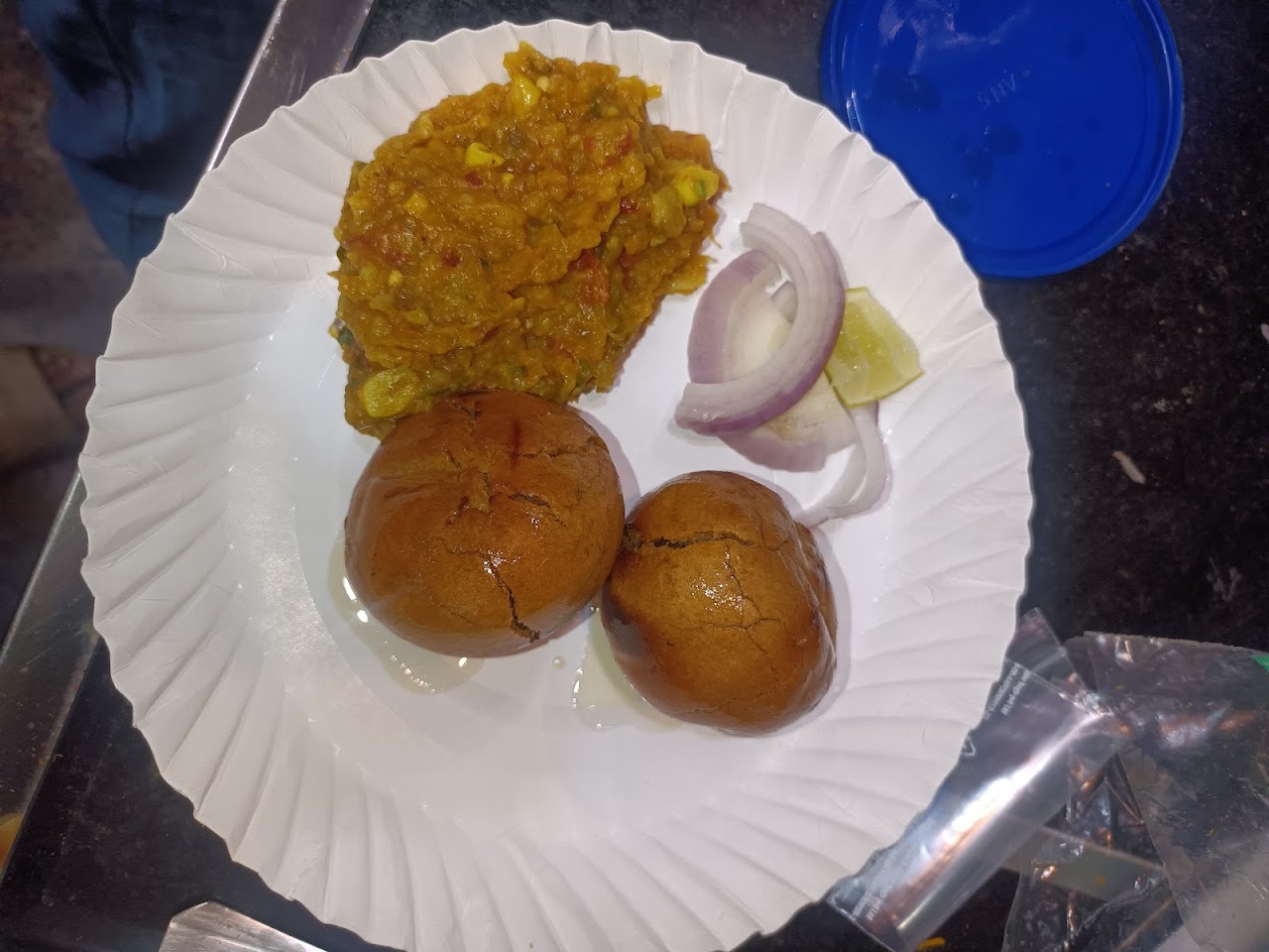 Litti Chokha at North Indian Chat Center