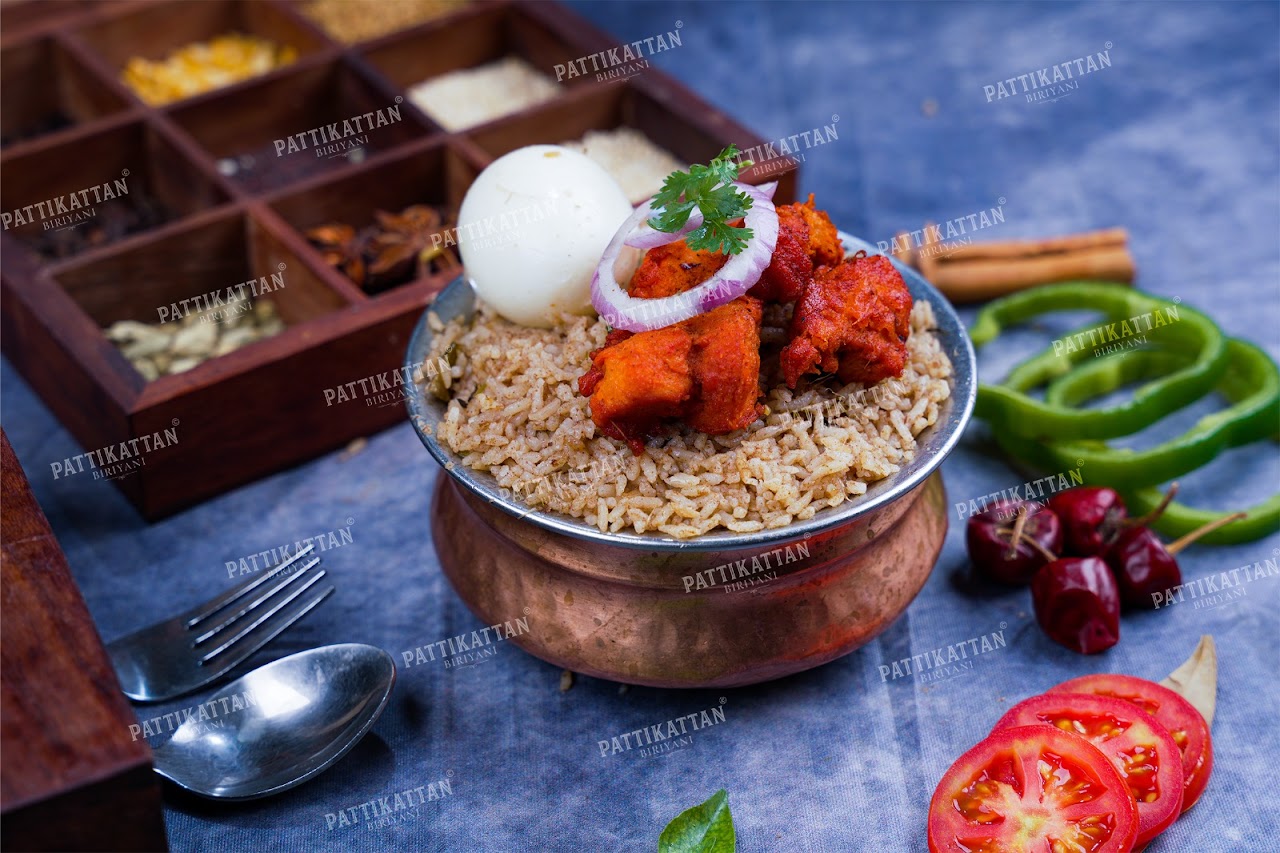 A photo of Pattikattan biryani, posted by a diner