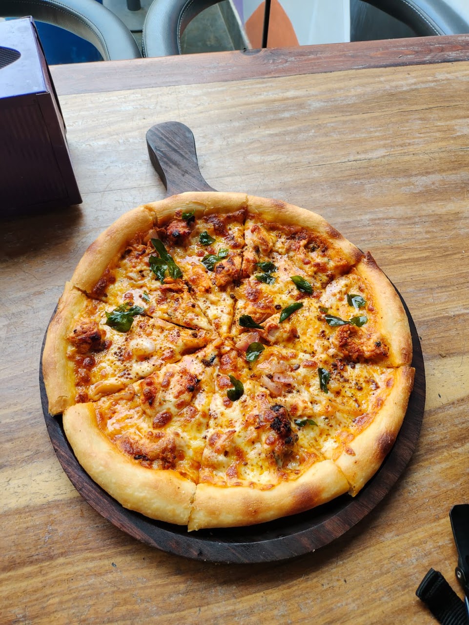 Caribbean Chicken Pizza at Plan B x Hangover HSR