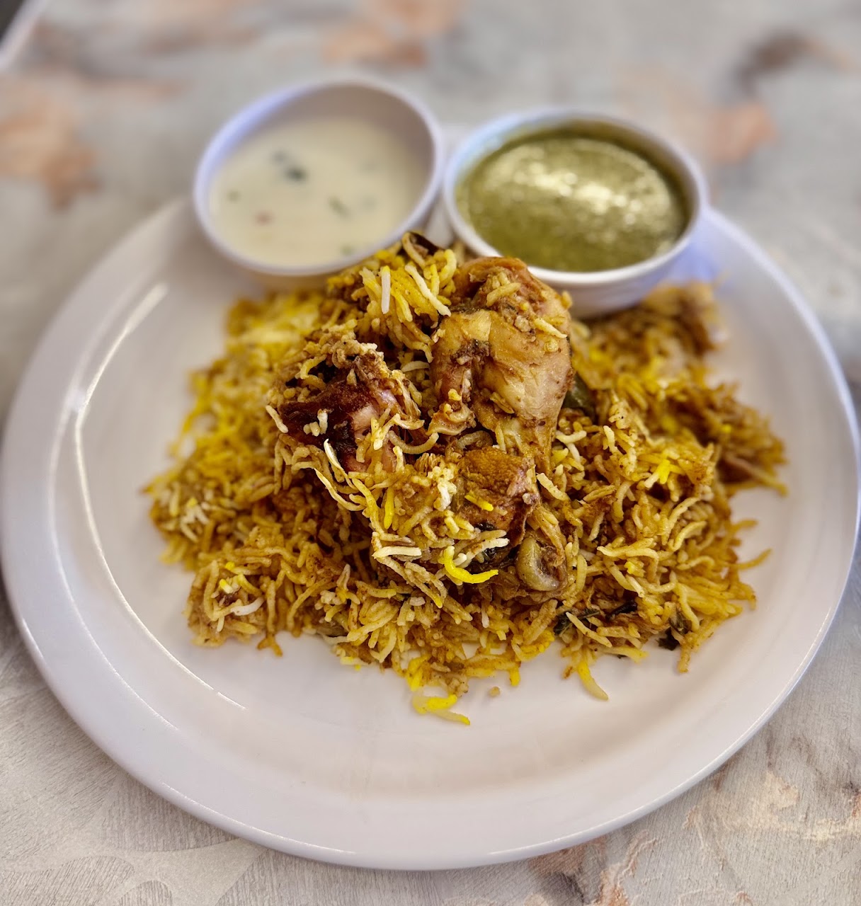 Donne Biryani at RAJADHANI CHIMNY BIRIYANI’s, BBQ’s & more
