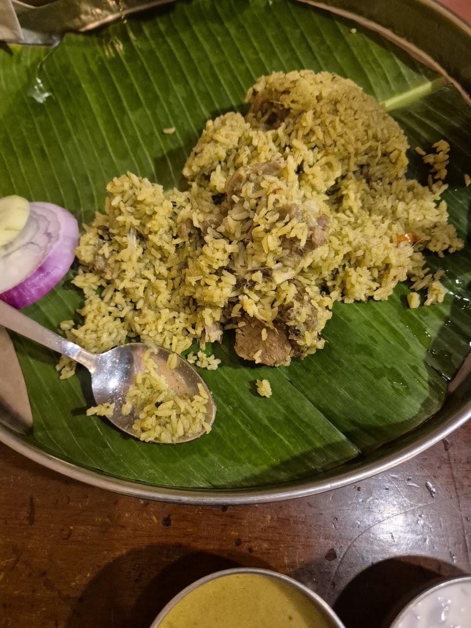 Mutton Biryani at Rashtrakutas