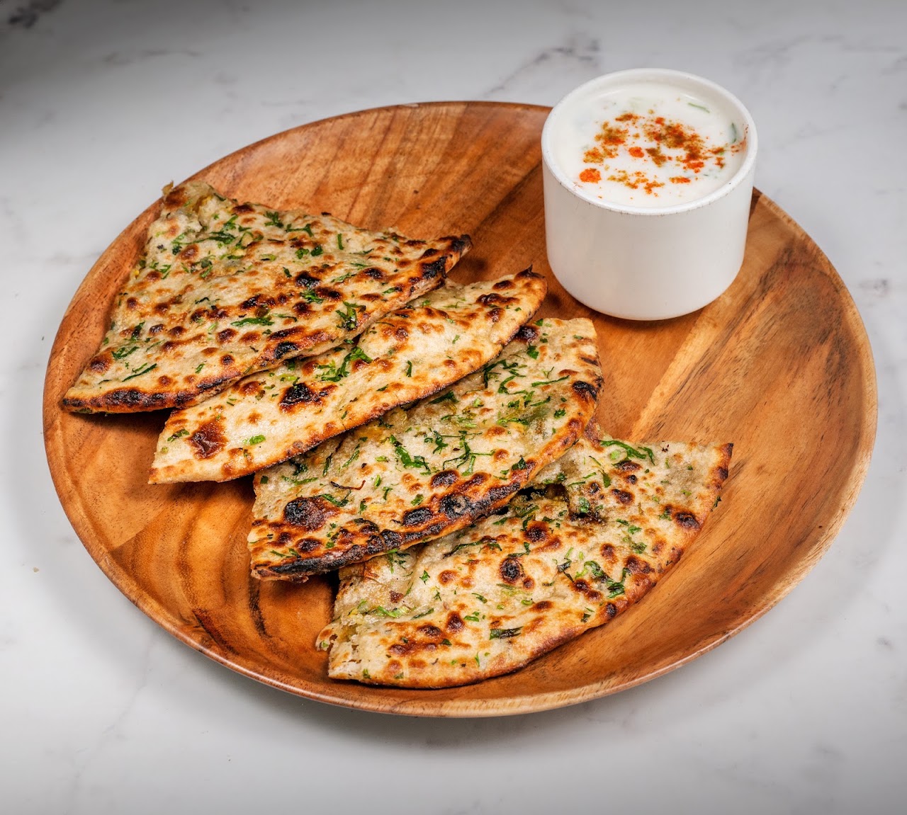 Garlic Naan at Sadda Punjabi Dhaba - Veg (HSR Layout)