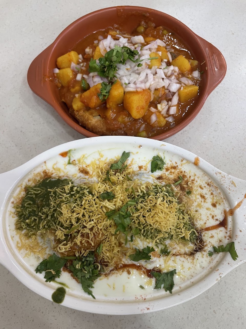 Pav Bhaji at Shubh Sweets Savouries Chaats