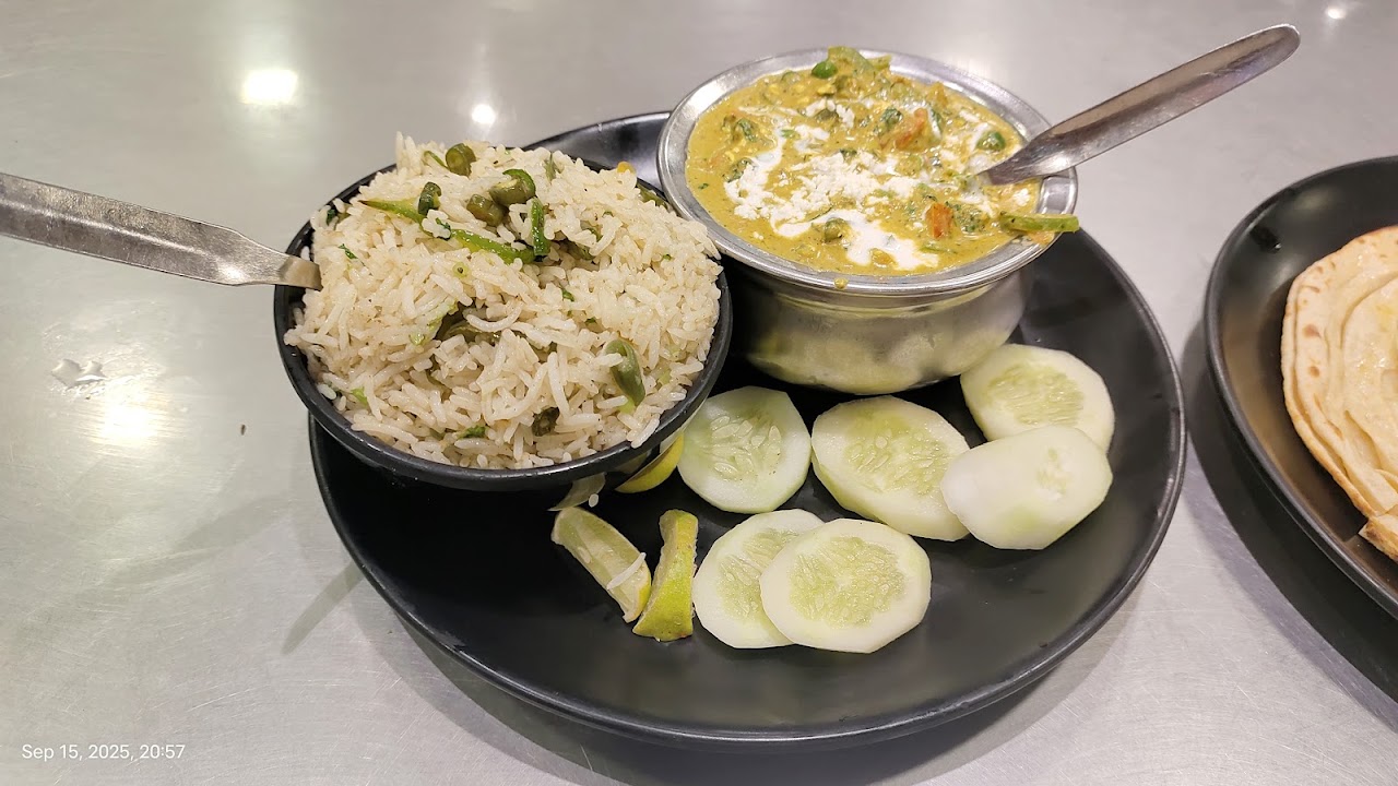 Paneer Kadai at Sri Krishna Sagar veg Restaurant