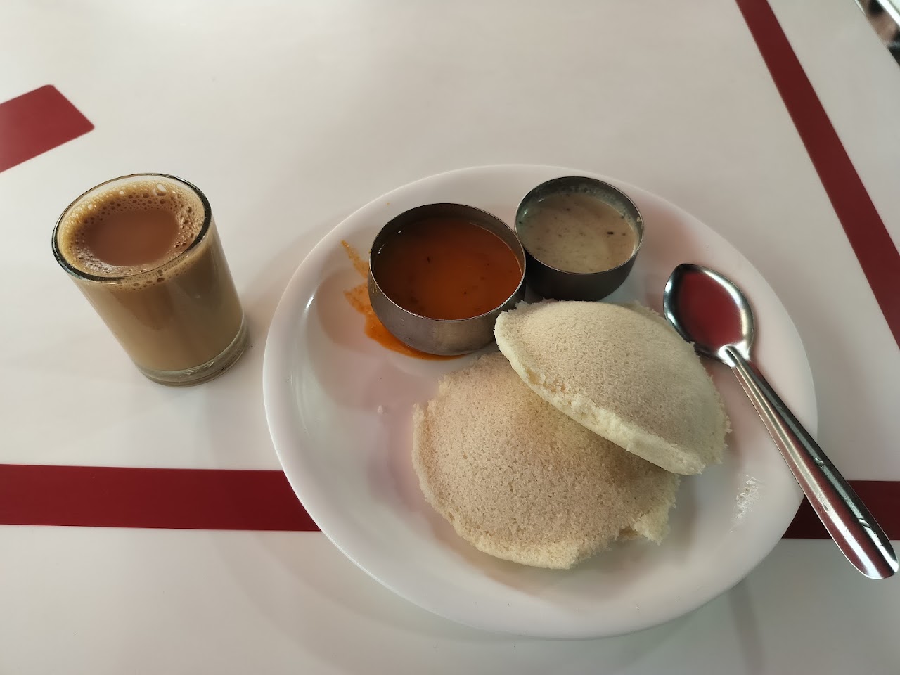 Tea at Sri Vishnu Upahara