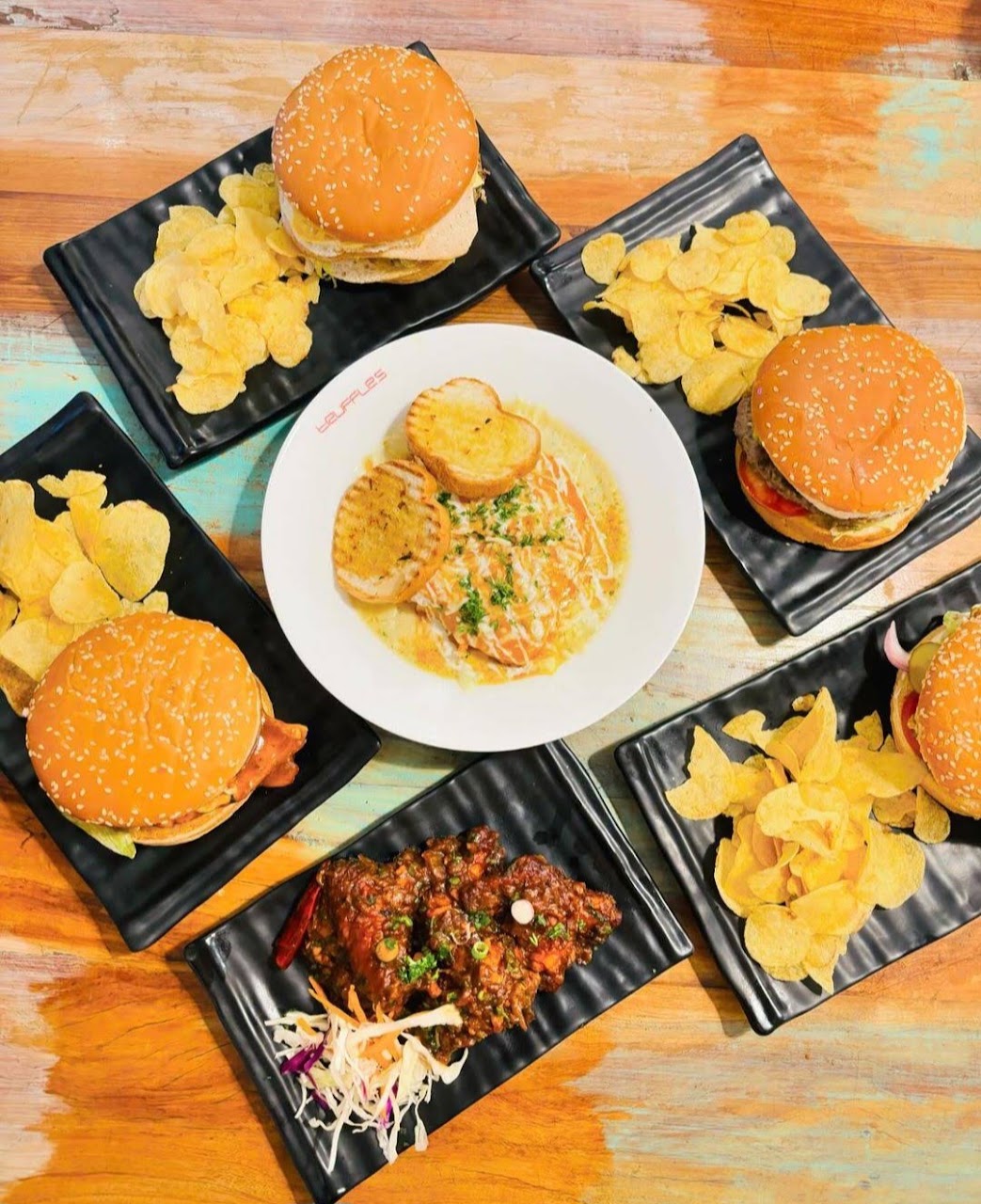 Burger at Truffles Koramangala